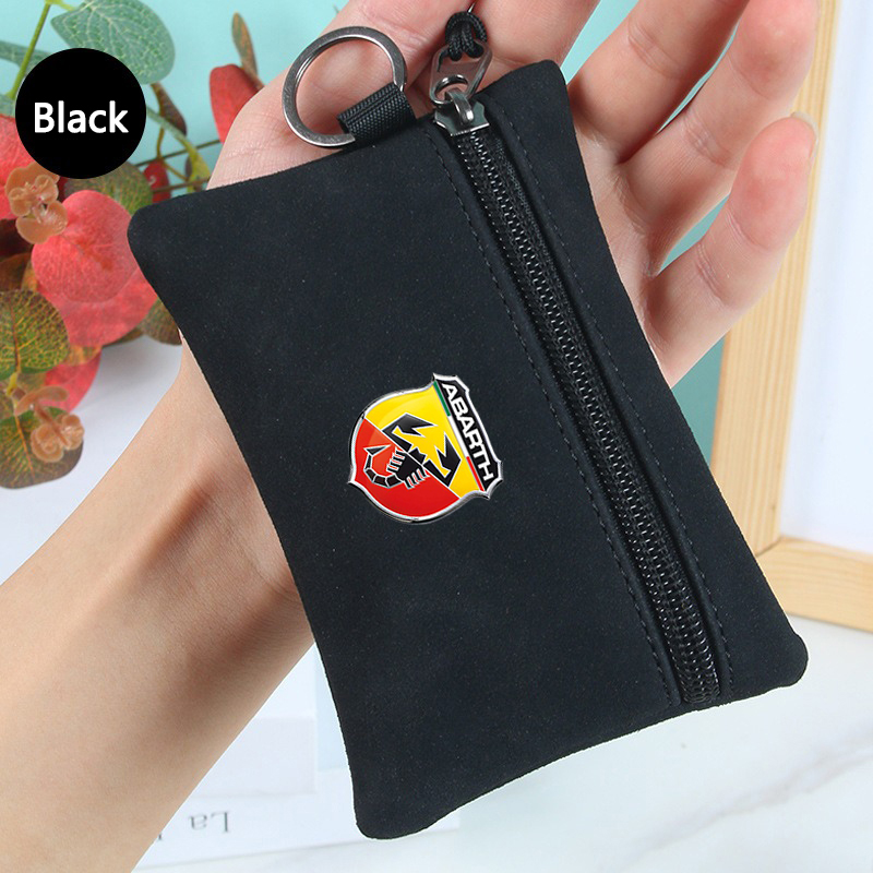 Car Logo Suede Wallet Zipper K - đánh giá và giá Men Accessories Logo