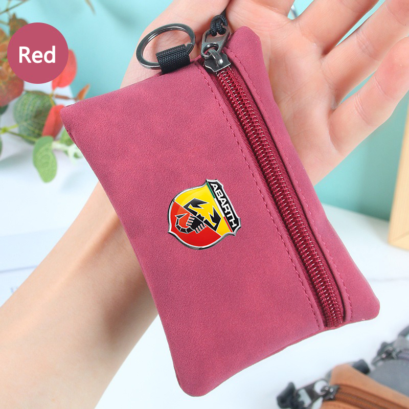 Car Logo Suede Wallet Zipper K - đánh giá và giá Men Accessories Logo