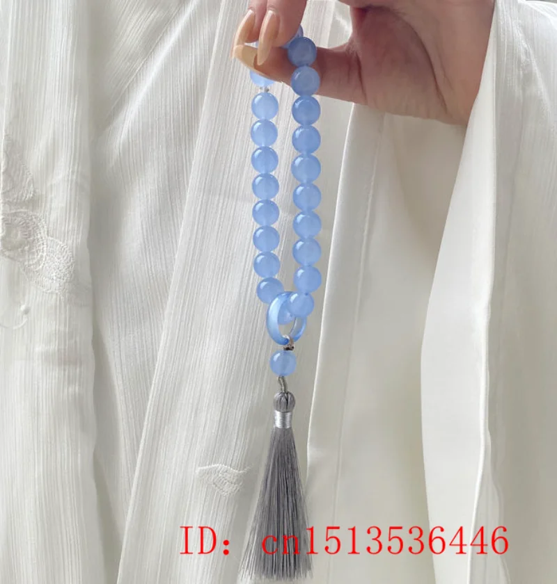 Đá Ngọc Tủy Xanh Hạt 12Mm Tua  - đánh giá và giá Bead Bracelet Men