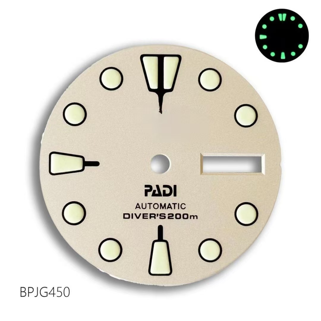 Hot selling 28.5mm NH36 PADI S - đánh giá và giá Men Accessories Logo